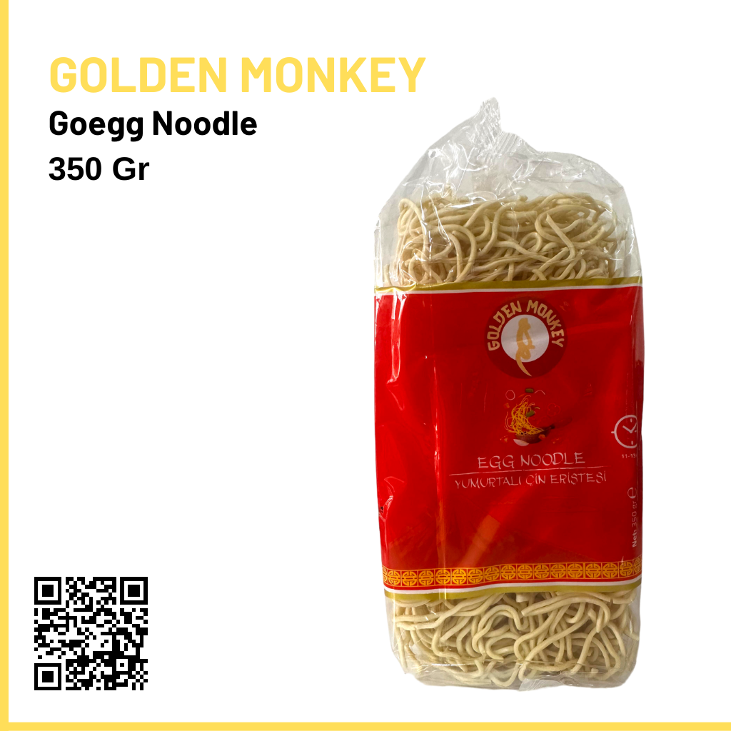 Golden Monkey Egg Noodle 350gr