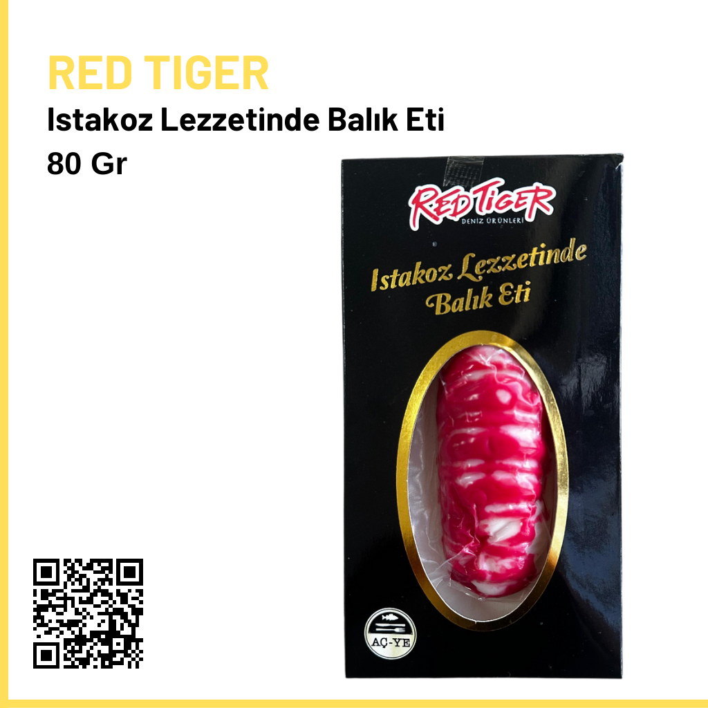 Red Tiger Istakoz Lezzetinde Balık Eti 80 Gr
