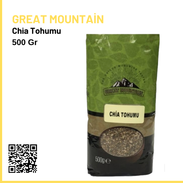 Great Mountain Chia Tohumu 500 Gr