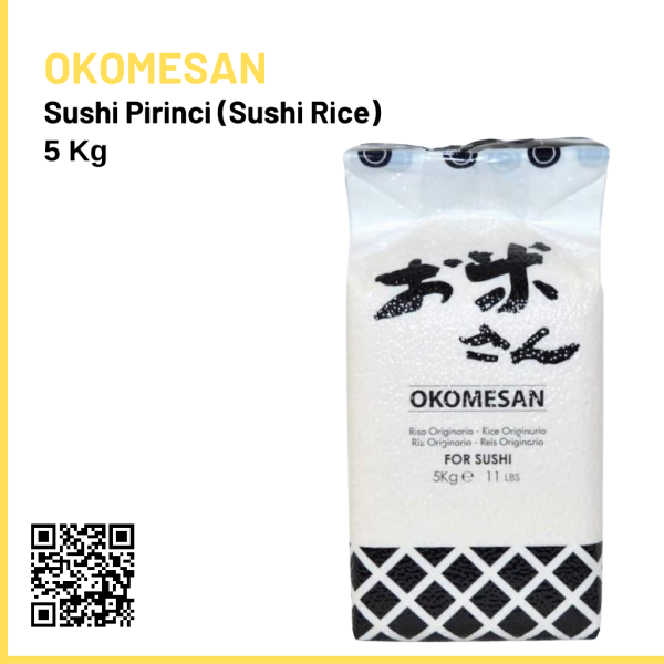 Okomesan Sushi Pirinci (Sushi Rice) 5 Kg