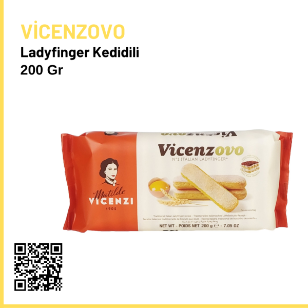 Vicenzovo Ladyfinger Kedidili 200 Gr