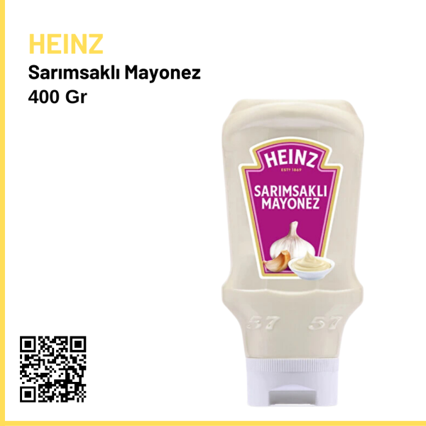 Heinz Sarımsaklı Mayonez 400 Gr