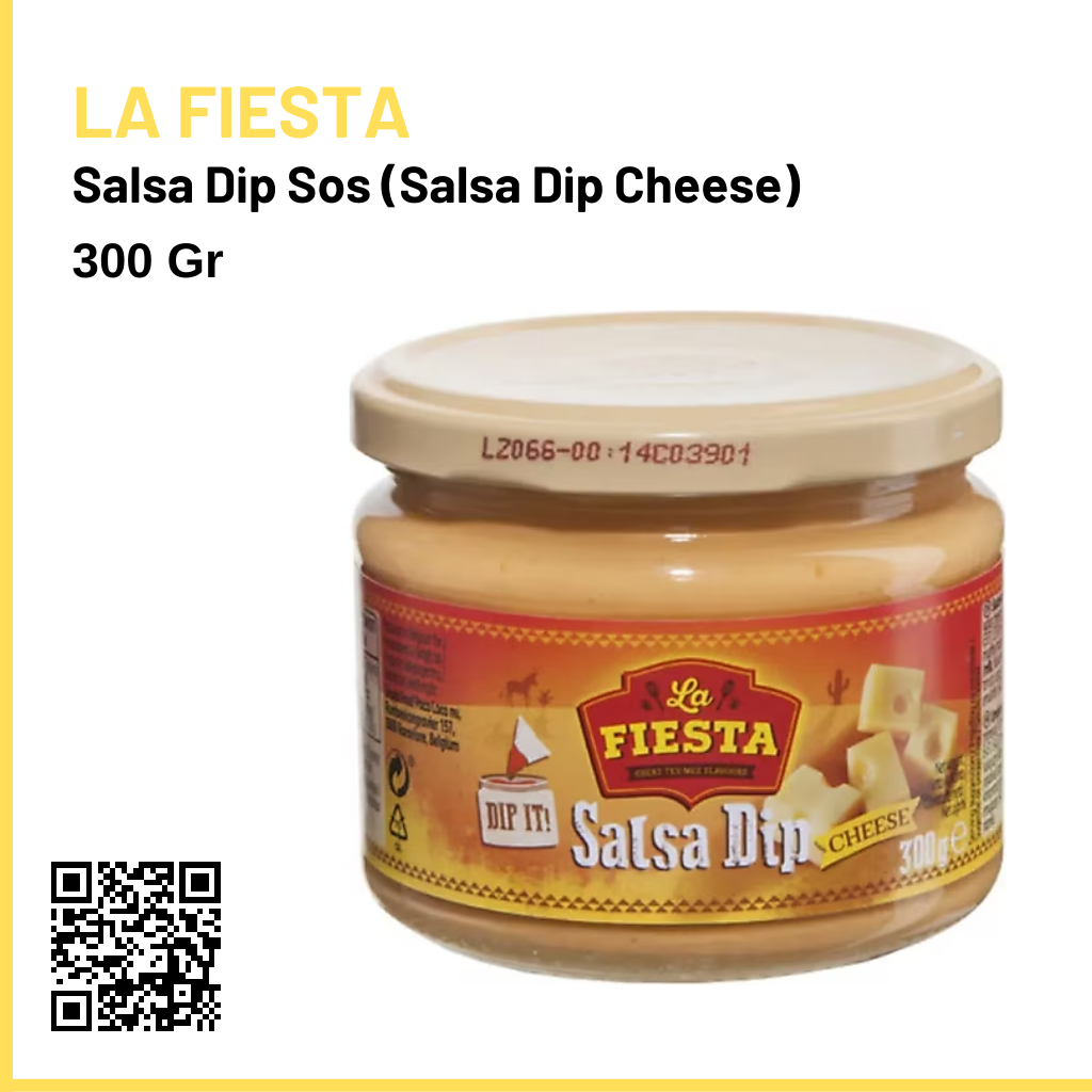 La Fiesta Salsa Dip Sos (Salsa Dip Cheese) 300 Gr