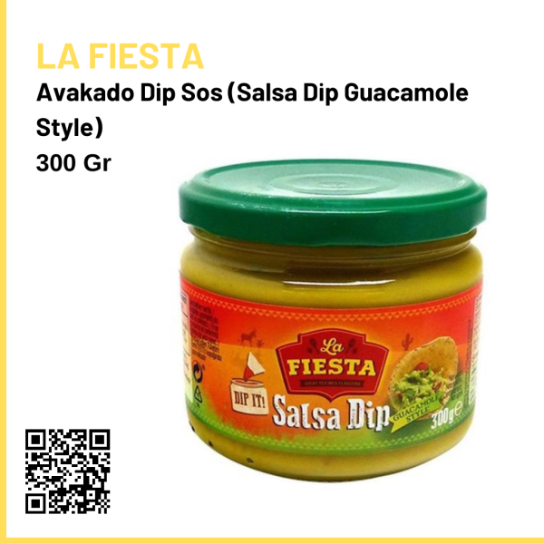 La Fiesta Avakado Dip Sos (Salsa Dip Guacamole Style) 300 Gr