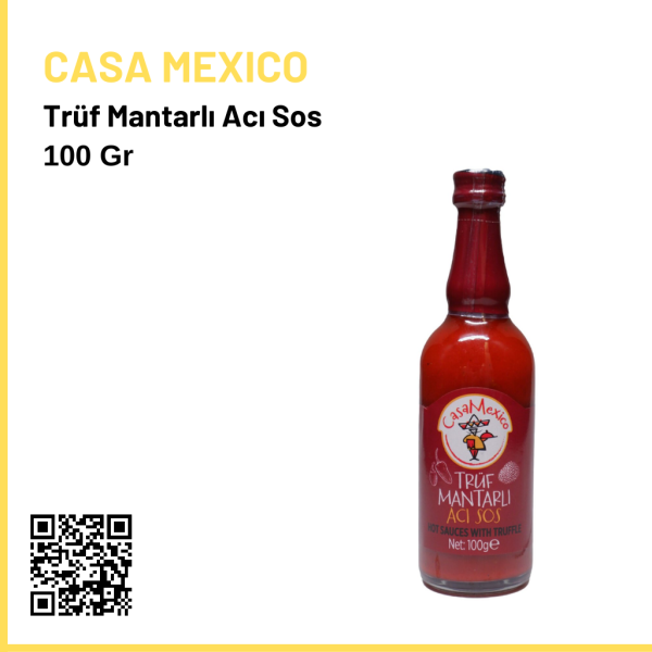 Casa Mexico Trüf Mantarlı Acı Sos 100 Gr
