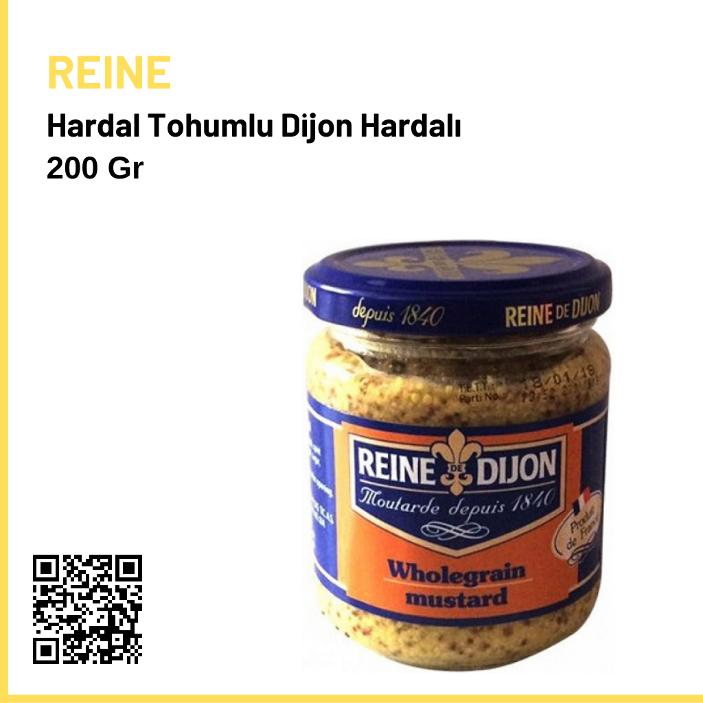Reine Dijon Hardal Taneli 200 Gr.
