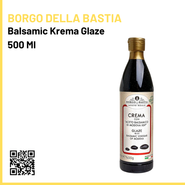 Borgo Della Bastia Balsamic Krema Glaze 500 Ml