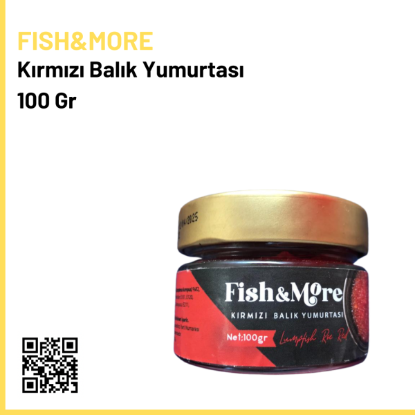 Fish&More Kırmızı Balık Yumurtası 100 Gr