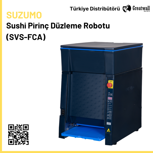 Suzumo Sushi Pirinç Düzleme Robotu (SVS-FCA-CE)
