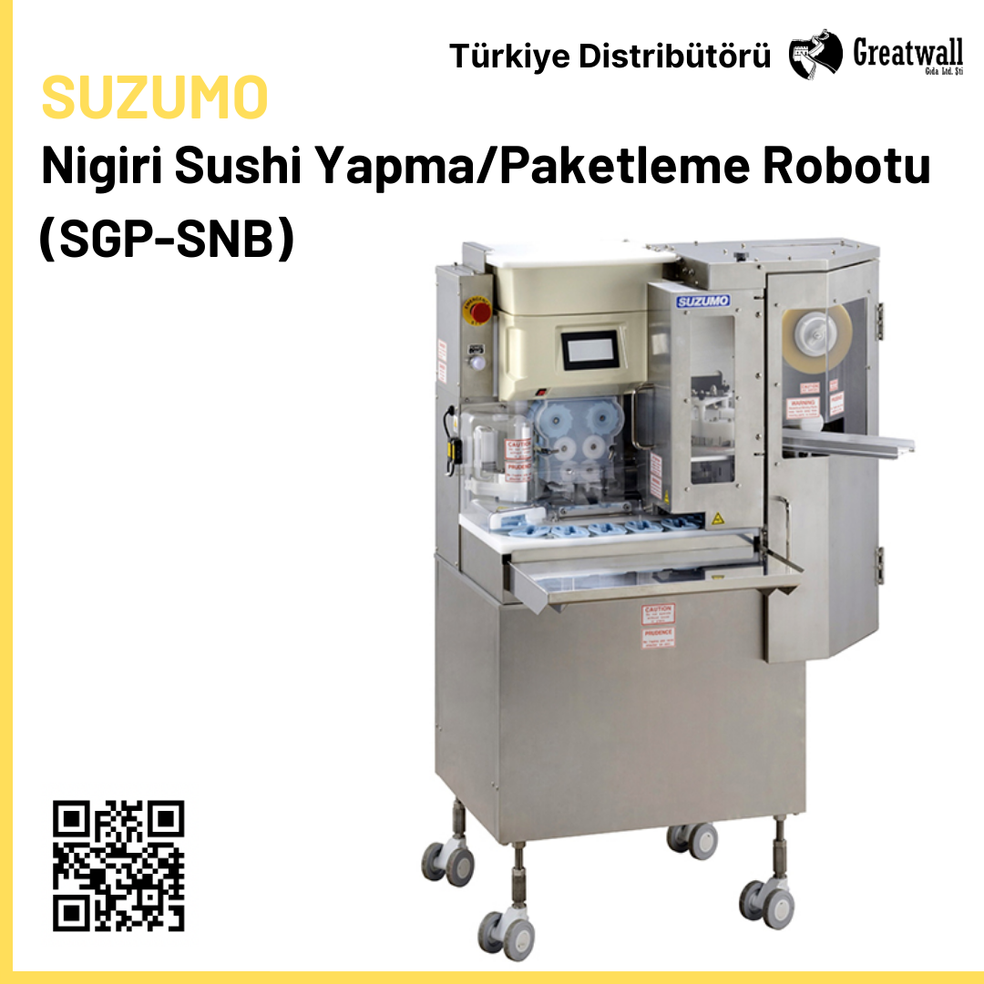 Suzumo Nigiri Sushi Yapma/Paketleme Robotu (SGP-SNB-CE)