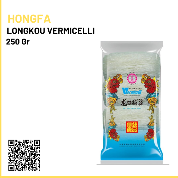 Longkou Bean Vermicelli Glass Noodle Fasulye Şehriyesi 250 Gr