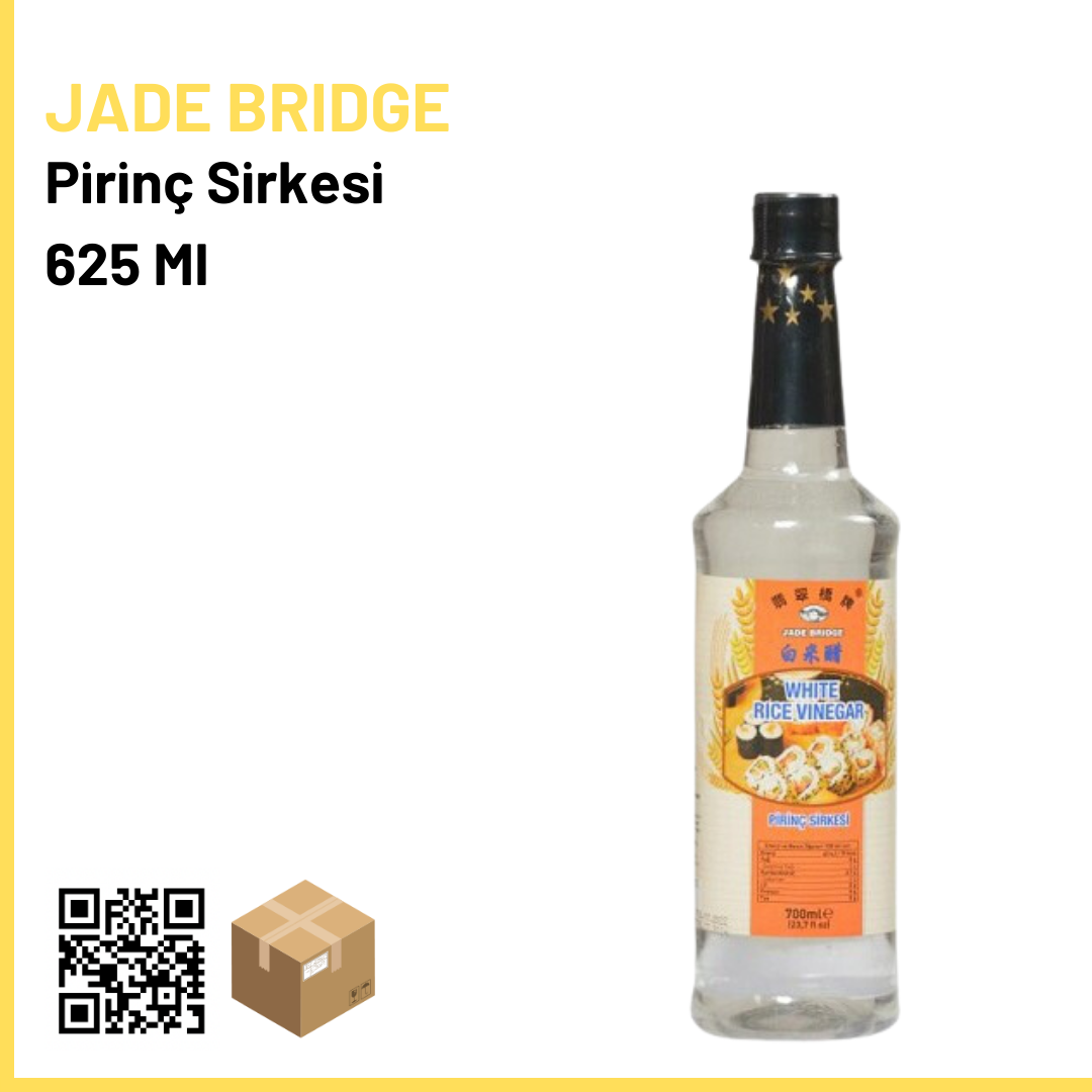 Jade Bridge Pirinç Sirkesi  625 ml x12 (Ad:140₺)