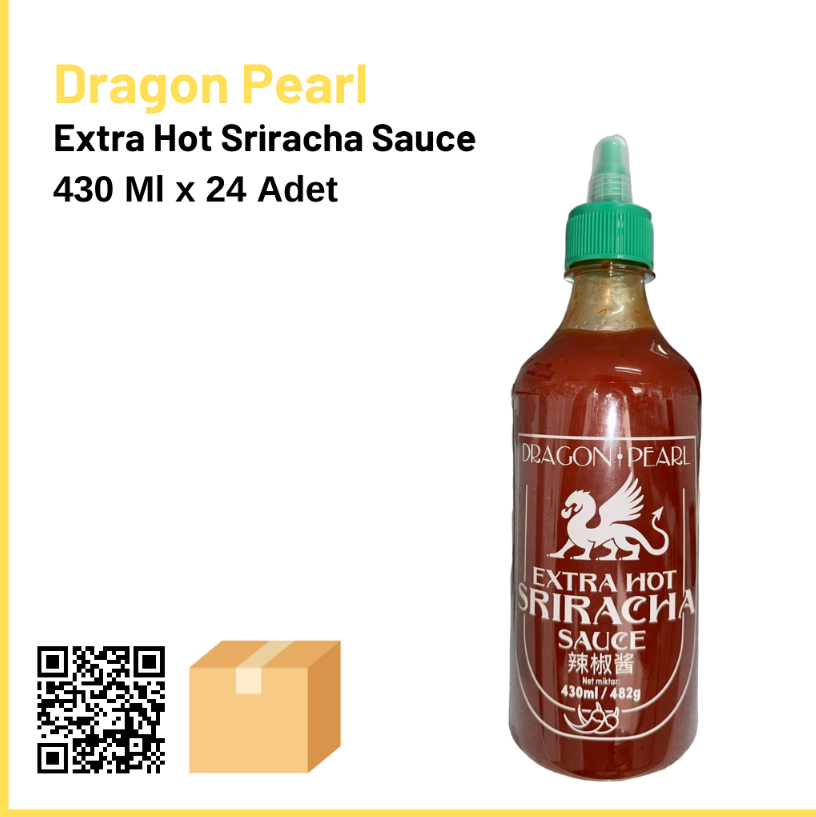 Dragon Pearl Ekstra Acı Sriracha Acı Biber Sosu 430 Ml x24 (Ad: 119₺)