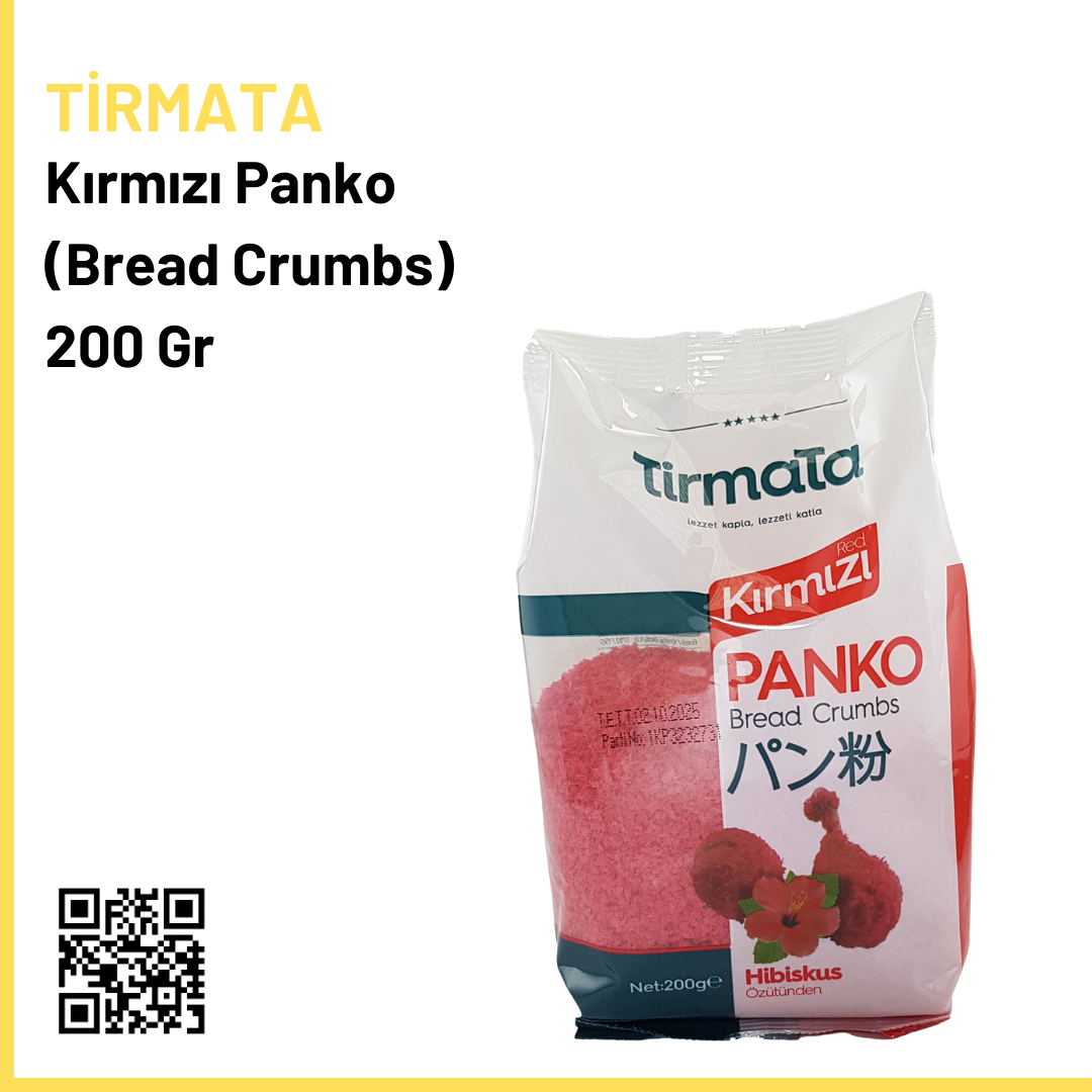 Tirmata Kırmızı Panko (Bread Crumbs) 200 Gr