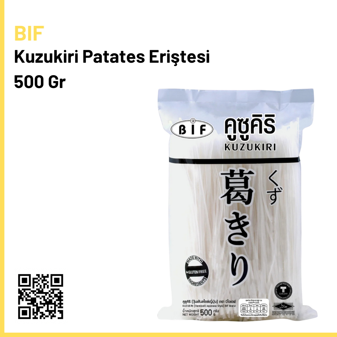 BIF Kuzukiri Patates Eriştesi 500 Gr
