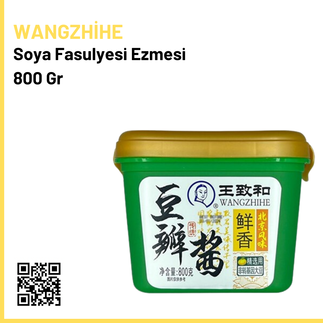 Wangzhihe Soya Fasulyesi Ezmesi 800 Gr