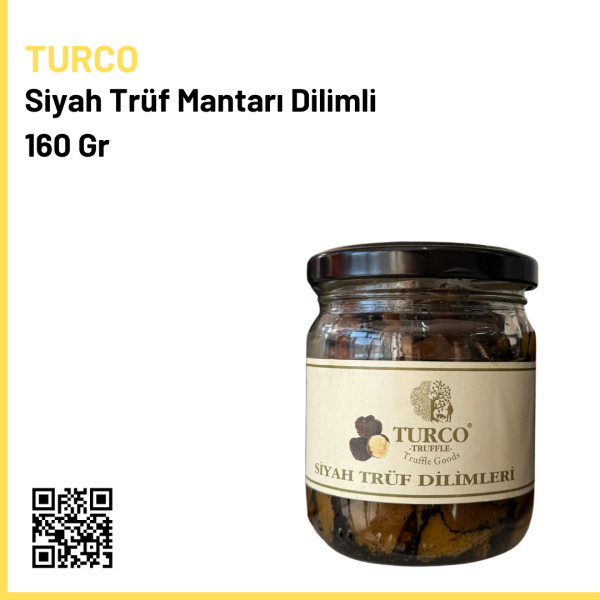 Turco Siyah Trüf Mantarı Dilimli 160 gr