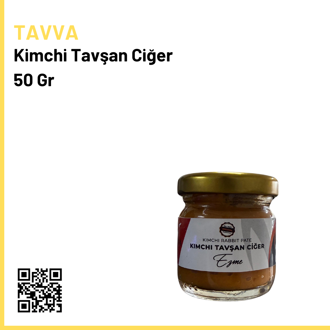 Tavva Kimchi Tavşan Ciğer 50 Gr