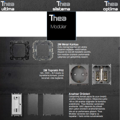 Thea Modüler_Anahtar 2M (Ultima, Sistema, Optima)