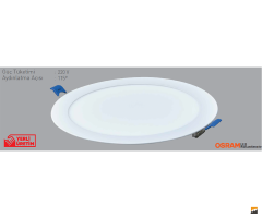 ACK_15W 175mmØ  Yuvarlak Led Panel Armatür Sıva Altı_AP01-01500