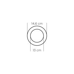 Zmr_9W Slim Sıva Altı Yuvarlak LED Panel Armatür 3000K-4000K-6500K 765Lm_ 12141117
