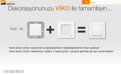 Karre Sıva Altı Veavien (Beyaz I Krem)_Viko by Panasonic