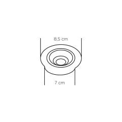 Zmr_5W COB LED Armatür Beyaz Kasa 3000K-6500K 450Lm_ 12161111