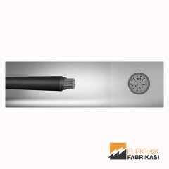 1x95mm² NAYY-YAVV Kablo Siyah 1000M 0.6/1 kV PVC İzoleli, Tek Damarlı, Çok Telli, Alüminyum İletkenli Kablolar