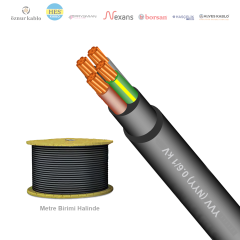 4x10mm²  NYY (YVV) Kablo (1 Metre)_ CDGHKVW4
