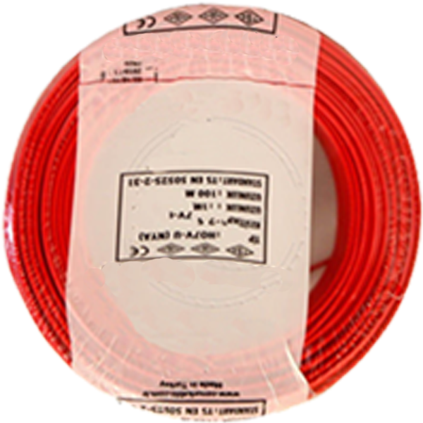 1.5mm² HFFR NYAF (H07Z1-K) Kablo (100'lük)_BFGHLTZ4 Kırmızı