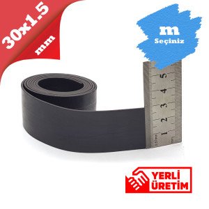 30x1,5mm Esnek Şerit Mıknatıs