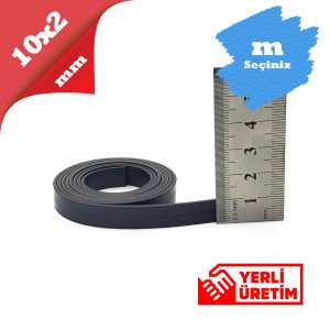 10x2mm  Esnek Şerit Mıknatıs