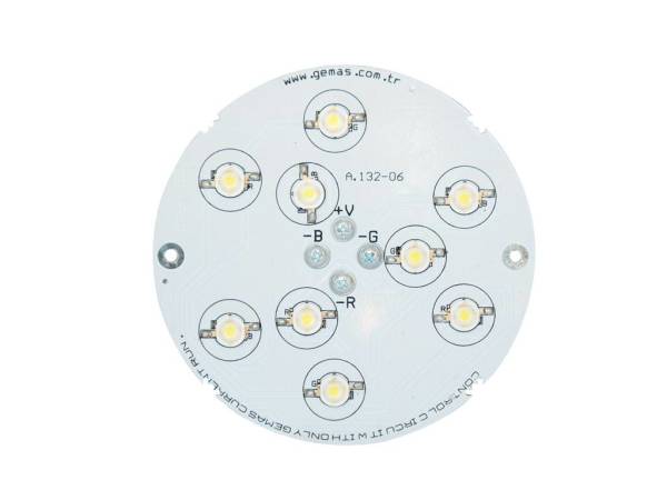 Rainbow PAR38 72 SMD LED RGB Ampul