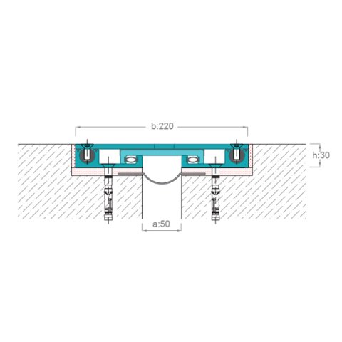 AR902-051 Zemin Dilatasyon Profili - 2 mt