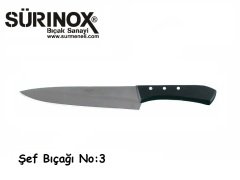 Sürinox Şef Bıçağı No.3