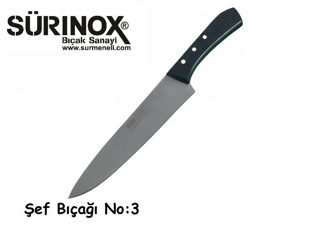 Sürinox Şef Bıçağı No.3