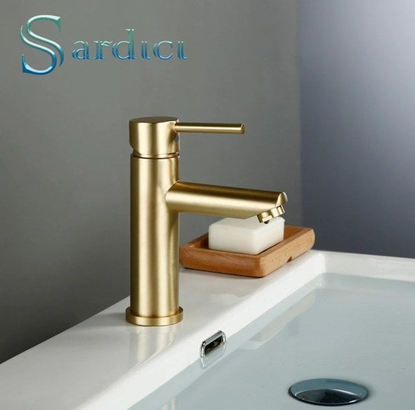 Sardıcı Diana Series  Gold Lavabo Bataryası