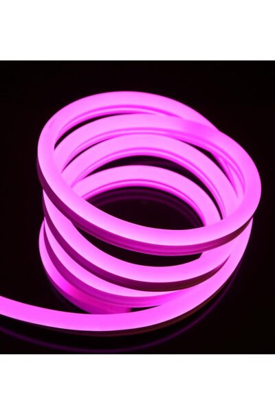 Noas 220V Neon Led (8x16mm) Pembe (50 metre)