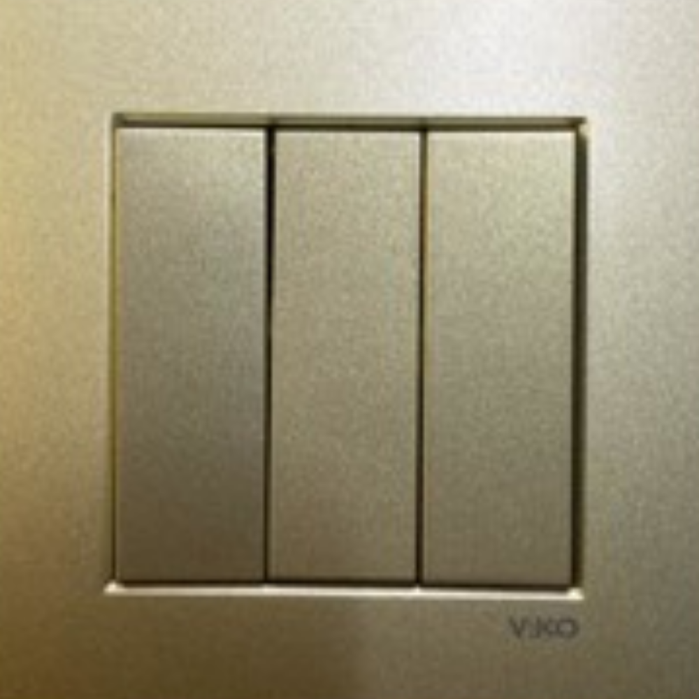 Viko Novella Üçlü Anahtar Bronz (Çerçevesiz) 92605268