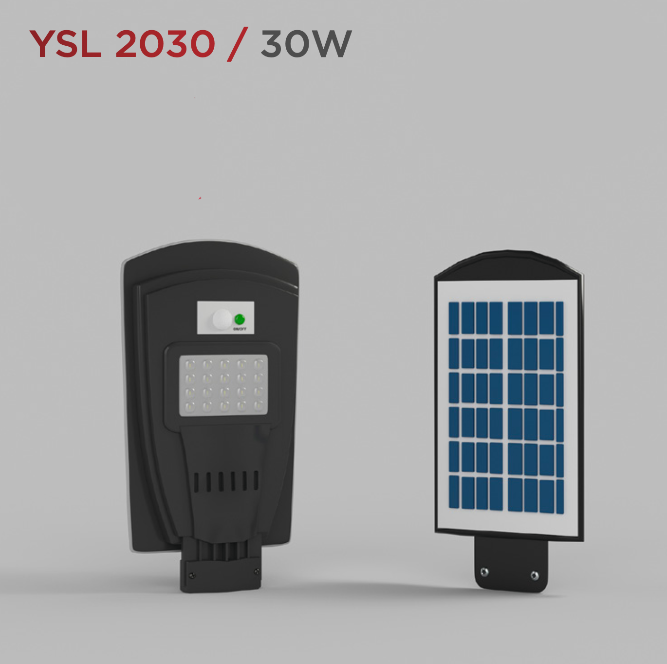 YCL YSL 2030 30 W Solar Sokak Armatürü