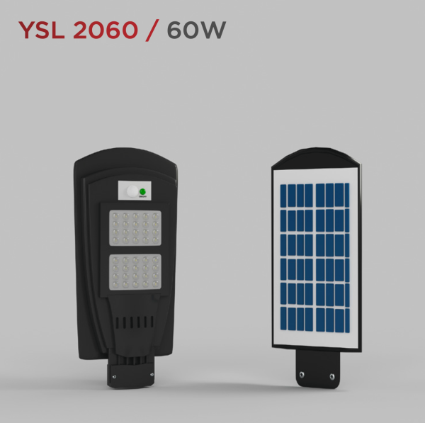 YCL YSL 2060 60 W Solar Sokak Armatürü