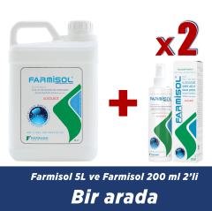 Farmisol Antiseptik 5L + 200 ml 2'li