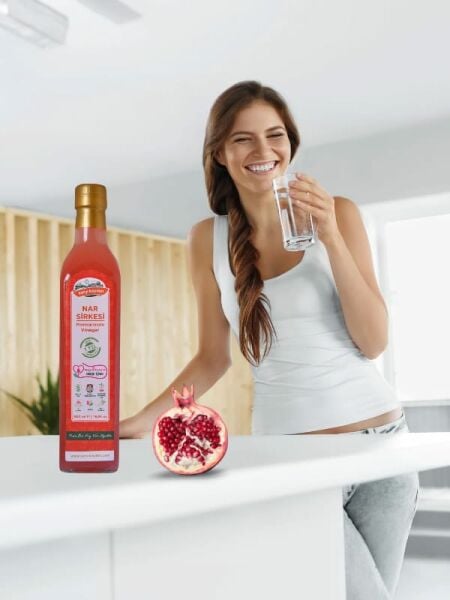 Karşı Köyden Doğal Fermantasyon Nar Sirkesi, Pomegranate Vinegar, 500 ml / 16,91 oz
