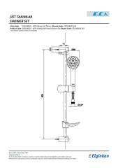 ECA NİTA BANYO SÜRGÜLÜ ÜST TAKIM (3F.)