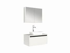 KALE VISTA BANYO DOLABI 100 cm Beyaz ( Çanak )