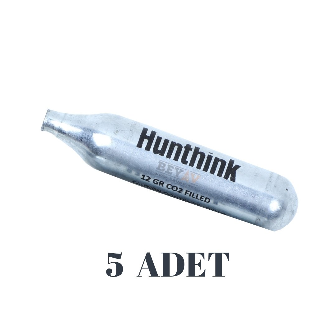 Hunthink  Co2 Havalı Tabanca Tüpü - 5 Adet