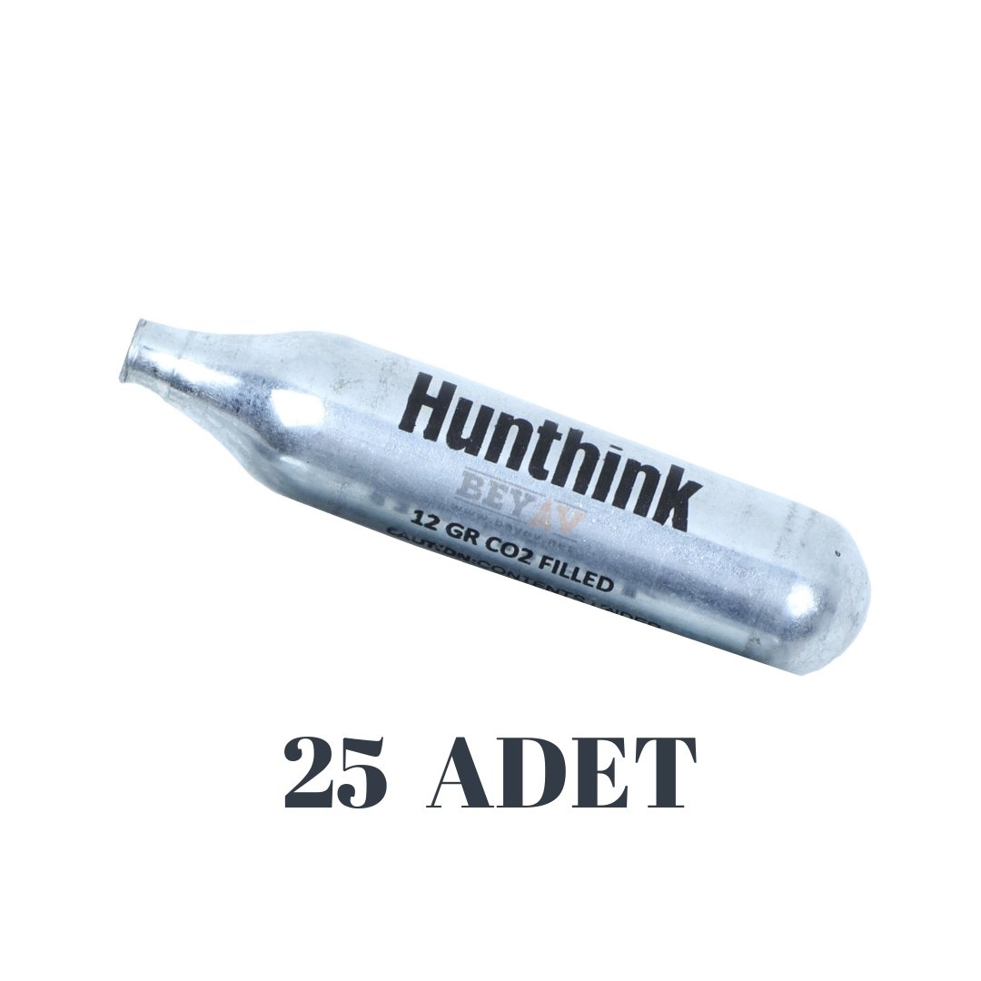 Hunthink  Co2 Havalı Tabanca Tüpü - 25 adet