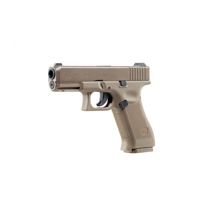 Umarex Glock19X 4,5 mm Havalı Tabanca - Tan Rengi