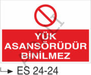 Yük Asansörüdür Binilmez