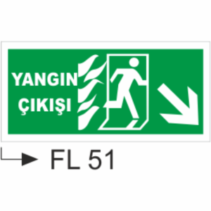 Yangın Çıkışı - Uyarı Levhaları